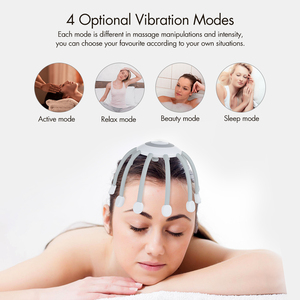 Produit le plus vendu sur <span class=keywords><strong>Amazon</strong></span> 2026 Relaxation Décompression <span class=keywords><strong>Masseur</strong></span> automatique du cuir chevelu à vibrations <span class=keywords><strong>Masseur</strong></span> de tête pieuvre - Product Image 3