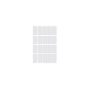 Self Adhesive Hook And Loop Fasteners White 20 Pieces For Curtains Household Use - Product Image 5
