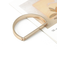 HONG TU Anneau de calendrier de table de luxe en alliage de type D de haute qualité, léger, pour reliure à feuilles mobiles, accessoires spéciaux pour sacs