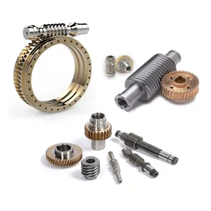 WEITE OEM&ODM Brass Worm Gear and Stainless Steel Worm Shaft for Transmission MachinePlastic Gear Price negotiable support custo