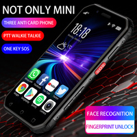 Mini Teléfonos Móviles Pequeños SOYES S10 de 3" con NFC SOS 3GB 32GB, Mini Smartphone Robusto Android 4G con Huella Dactilar e Identificación Facial