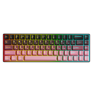 Eweadn G68 Nga Bố Trí Bàn Phím Cơ Khí Kailh Màu Xanh Lá Cây Trimode Cho Bluetooth 68 Phím <span class=keywords><strong>Cyrillic</strong></span> Keycaps USB 3.0 Đường Viền Bên - Product Image 6