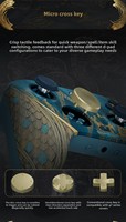 Controlador de Juegos G7Pro para PC y Android - Inalámbrico con Vibración y Respuesta Somatosensorial, Marca Compartida Ming Mo Wei