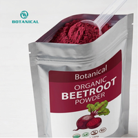 Poudre de betterave biologique en vrac avec étiquette privée personnalisée, mélange de boisson énergétique riche en nutriments pré-mélangé