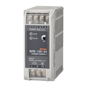 Fuente de Alimentación Conmutada de Riel DIN Serie SPB SPB-120-24 |   Salida Dual |   24 VCC |   120W |   5A - Product Image 1