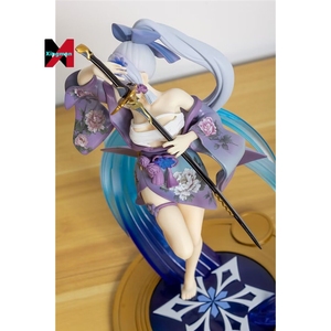 Juego GK Genshined Impact <span class=keywords><strong>Kamisato</strong></span> Ayaka modelo de personaje figura de juguete estatuas figuras de acción de anime - Product Image 6