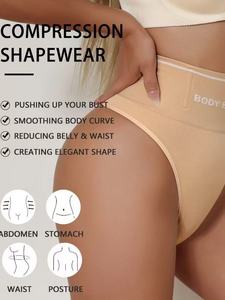 <span class=keywords><strong>Perizoma</strong></span> senza cuciture a vita alta di alta qualità per scolpire la biancheria intima scolpire la vita del corpo <span class=keywords><strong>perizoma</strong></span> - Product Image 4