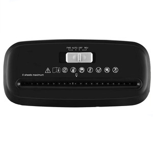 Déchiqueteuse électrique miniature S606, coupe croisée, papier, cartes, CD, capacité 11L, destructeur de documents de bureau - Product Image 4