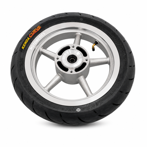HSKABIN <span class=keywords><strong>Moto</strong></span> Elettrica da Cross con Ruote Supermoto da 12 Pollici, Set di Accessori Kenda Curve, Parti Cromate per <span class=keywords><strong>Moto</strong></span>, Pneumatici - Product Image 2