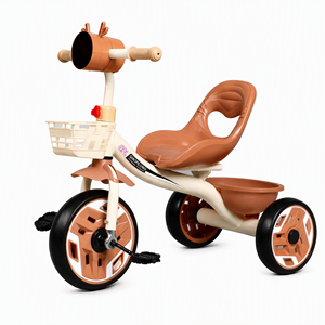 <span class=keywords><strong>Triciclo</strong></span> para niños pequeños con música y luces, <span class=keywords><strong>triciclo</strong></span> infantil en 3 colores, juguete para montar para bebés, OEM personalizado - Product Image 1