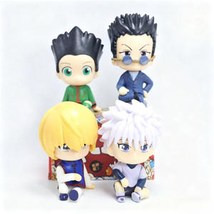 ฟิกเกอร์อนิเมะญี่ปุ่น ฮันเตอร์ รุ่น Q แบบกล่องสี ท่าทางนั่ง โกน ฟรีคส์ คิลัว ฮิโซกะ ฮันเตอร์ <span class=keywords><strong>x</strong></span> ฮันเตอร์ ฟิกเกอร์แอคชั่นอนิเมะ - Product Image 2