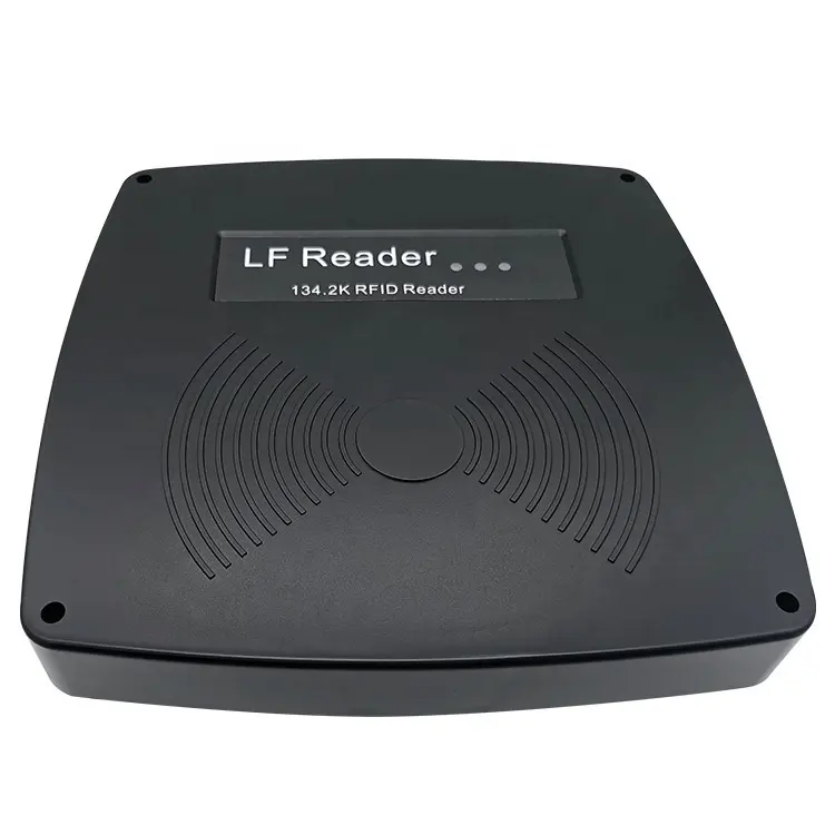 Leitor RFID de etiqueta auricular de longo alcance para animais para gerenciamento de gado/ovelhas/cabras 134.2 Khz