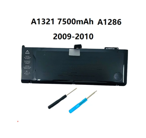 Batería de Repuesto para Portátil <span class=keywords><strong>Mac</strong></span>-book Pro 15 Pulgadas A1321 <span class=keywords><strong>A1286</strong></span> MB985 Mediados de 2009 y 2010, 10.95V 73Wh 7200mAh - Product Image 1