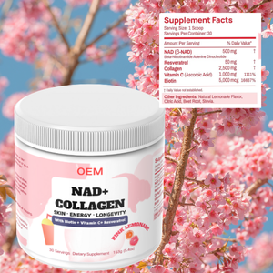 Formula kustom kolagen NAD alami organik Biotin antioksidan Vegan Resveratrol kapsul suplemen kecantikan untuk dewasa - Product Image 3