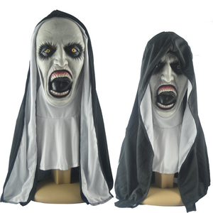 Maschere da Suora Soul Summoner, Maschere Horror per Halloween, Maschere da Trucco per Scherzi, Copricapo Horror da Suora - Product Image 3
