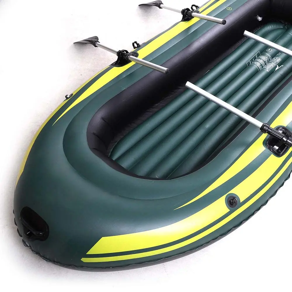 Thị Trường Mỹ Mua Inflatable Đánh Cá Kayak Thuyền 2 Mái Chèo PVC Thể Thao Dưới Nước 4 Người Thuyền Đánh Cá Trên Bán