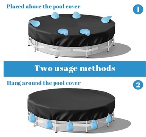 6 paquets de sacs de poids d'eau de couverture de <span class=keywords><strong>piscine</strong></span> d'hiver avec <span class=keywords><strong>crochets</strong></span> de couverture sacs suspendus sac mural de <span class=keywords><strong>piscine</strong></span> robuste <span class=keywords><strong>pour</strong></span> <span class=keywords><strong>piscine</strong></span> hors sol - Product Image 4