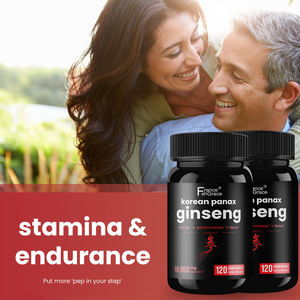 Suplemento Herbal, Cápsulas de Ginseng Panax de 10650 mg, Extra Fuerte, Energía, Apoyo Inmunológico, Cápsulas de Ginseng Vegetal - Product Image 6