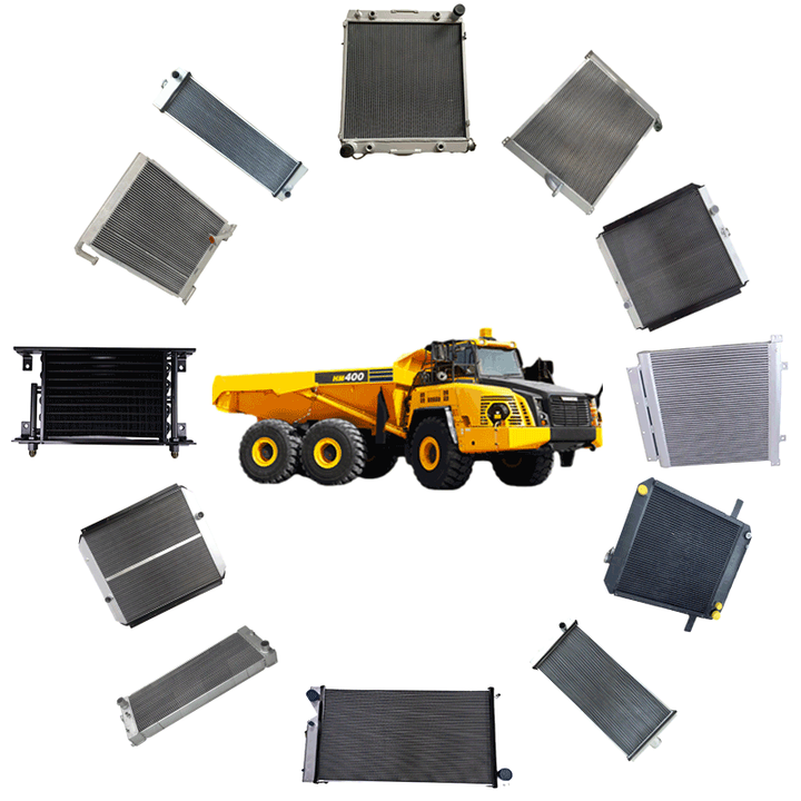 C13 Radiator Aftermarket Radiator 256-5309 2565309 Core Assembly Cat Excavator E320c ...