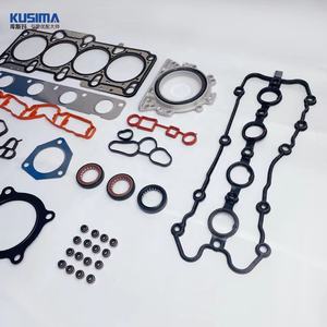 フルシリンダーヘッドガスケットシールAudi C6 2.0T BPJ 2.4 BDW 2.8 CCE BDX <span class=keywords><strong>3</strong></span>.2 OE 06E103153E 06B109675B 06E253039C 06E103149M用セット - Product Image 2