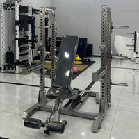 Équipement professionnel d'entraînement pectoral en acier inoxydable, banc de musculation multi-angles FID (plat, incliné, décliné) pour salle de sport