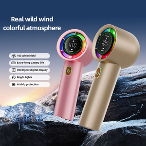 G80 便携式迷你 USB 半导体散热风扇 手持式桌面充电式涡轮冰冷功能 英文操作 家用 - Product Image 6