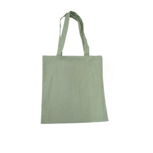 Bolsa de Compras de Algodón Natural Promocional, 140 GSM, 38x42 cm, Reutilizable, Ecológica, con Asas Largas - Product Image 2