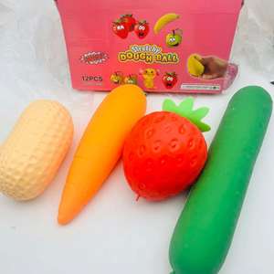 Lot de jouets sensoriels anti-stress en forme de fruits géants à rebond lent pour garçons, filles, enfants et adultes – Vente en gros, OEM - Product Image 2