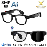 Gafas Inteligentes AIMB-G2 Pro con Cámara de Video de 8MP, Grabación HD 1080P, Traducción de Voz por IA en Tiempo Real, Transferencia WiFi y Audio de Alta Definición
