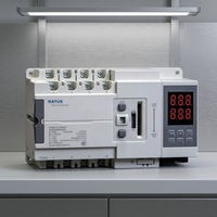 Interrupteur de transfert automatique double alimentation 250A NTDT85-250A-III 3P/4P AC230V pour la distribution électrique des bâtiments