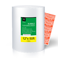 Emballage à bulles en nylon perforé personnalisé pour boîtes de déménagement, fournitures de rembourrage d'expédition
