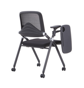 Silla plegable <span class=keywords><strong>de</strong></span> plástico, <span class=keywords><strong>sillas</strong></span> <span class=keywords><strong>de</strong></span> oficina <span class=keywords><strong>de</strong></span> <span class=keywords><strong>estudio</strong></span> <span class=keywords><strong>de</strong></span> entrenamiento, apilables, con bloc <span class=keywords><strong>de</strong></span> notas, superventas - Product Image 5