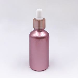 Magnifiques flacons compte-gouttes en verre rose doré de 15 ml, 30 ml, 50 ml, 100 ml, emballages cosmétiques, flacons pour huiles essentielles - Product Image 5