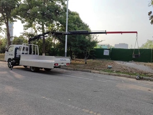 Grúa <span class=keywords><strong>Articulada</strong></span> HAOY de 2 Toneladas Montada en Camión, Grúa de Brazo Articulado, Grúa de Construcción, Otra Máquina Grúa - Product Image 2