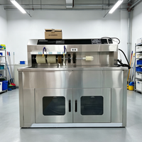 Machine à laver les chaussures semi-automatique électrique pour usage commercial avec oxygénation et stérilisation nano