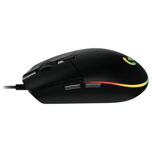 เมาส์เกมมิ่งจีซีรีส์ G203 ไลท์ซิงค์แบบมีสายสีดำ 910 005796 - Product Image 5