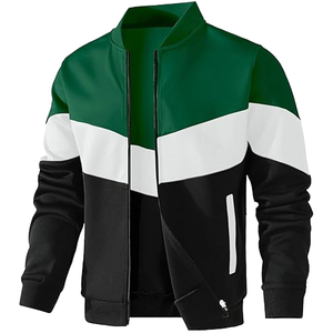 Best-selling Fashionable <b>Long</b> Casual Summer <b>Men's</b> Woven Silk Running Hooded <b>Jacket</b> Zipper Printing Waterproof Quick Dry - Product Image 1
