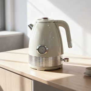 1.5L Double-layer Seamless Fashion Design <b>Kettle</b> Stainless Steel #304 360 Rotational Base Keep Warm for Household 304 Stainless - Product Image 1