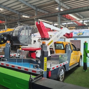 Plataforma de Trabajo Aérea Montada en Camión Diésel 4x2 Euro 6 de 16m, Nueva, Precio de Fábrica, Transmisión Manual - Product Image 6