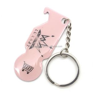 Porte-clés jetons de chariot de courses pour le marché européen, pour supermarchés et paniers de courses - Product Image 6