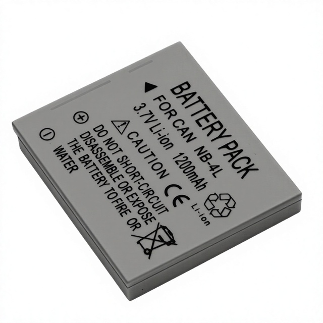 Ultra-high-capacity NB-4L Rechargeable 3.7V Battery Compatible with for IXUS 30/40/50/60/80/130/220 Digital Cameras-in Stock