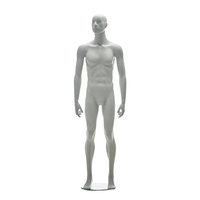 Vitrine Mannequin Homme Corps Complet Debout Assis Hommes Mannequin Mannequins Corps Entier Blanc Mat Hommes Mannequin