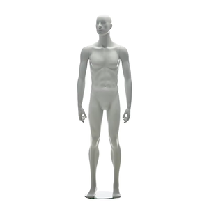 Maniquí masculino de exhibición de ventana, maniquí de <span class=keywords><strong>cuerpo</strong></span> completo de pie para hombres sentados, maniquí de <span class=keywords><strong>cuerpo</strong></span> <span class=keywords><strong>entero</strong></span>, maniquí de <span class=keywords><strong>hombre</strong></span> blanco mate - Product Image 3