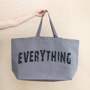 Mua Sắm Bán Chạy Túi Tote Vải Cotton Cỡ Lớn Ngoại Cỡ Túi Tote Vải Cotton Tùy Chỉnh Có Logo In - Product Image 4