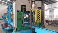 Nouvelle scie à ruban verticale en métal - Scie à ruban pour le bois avec une puissance de 37 kW et un diamètre de coupe maximal de 1300 mm