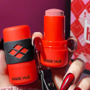 3 renkler son palyaço kız 2 in 1 allık ruj uzun ömürlü allık jöle renk dudak nemlendirici özel etiket allık sopa - Product Image 3