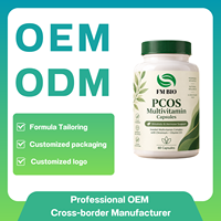 Capsules multivitaminées PCOS avancées avec folate, vitamine D3, zinc et magnésium – Usine de capsules multivitaminées PCOS en marque blanche