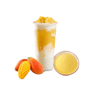 Poudre de thé aux perles de mangue avec poudre de mousse de lait et sirops de fruits pour thé aux perles instantané et poudre de thé aux perles, poudre de fruits personnalisée - Product Image 5