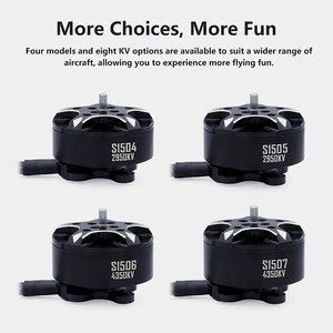 ซีรีส์ S15 S1506 S1507 4350KV มอเตอร์ไร้แปรงถ่าน FPV สำหรับโดรนแข่ง FPV ฟรีสไตล์ขนาด 3 นิ้ว 3.5 นิ้ว 4 นิ้ว - Product Image 3