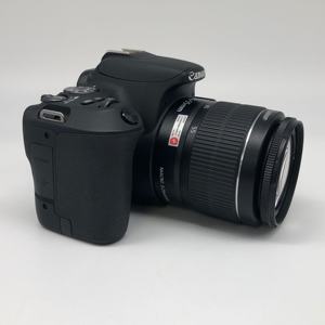 ใช้กล้อง canons 200D DSLR ที่มีเลนส์<span class=keywords><strong>18</strong></span>-55mmIS หน้าจอสัมผัส24.2MP + กล้องดิจิตอลเซ็นเซอร์ CMOS APS-C Wi-Fi การสร้าง Vlog ส่วนบุคคล - Product Image 2